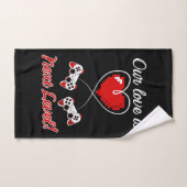Handdoekset gamer Valentijn Bad Handdoek (Handdoek)