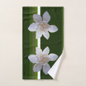 Handdoekset - Gardenia on Stripes Bad Handdoek (Handdoek)