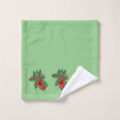 Handdoekset : Kerstgevoel Bad Handdoek (Wasdoekje)