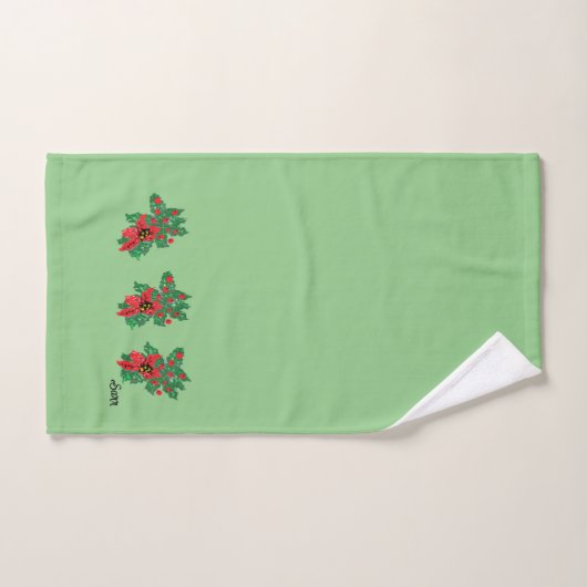 Handdoekset : Kerstgevoel Bad Handdoek (Handdoek)