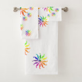 Handdoekset - Kleurwielen Bad Handdoek (Insitu)