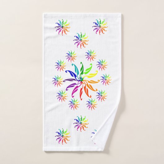 Handdoekset - Kleurwielen Bad Handdoek (Handdoek)