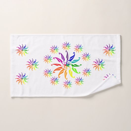 Handdoekset - Kleurwielen Bad Handdoek (Handdoek)