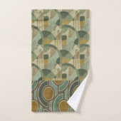 Handdoekset met art deco design bad handdoek (Handdoek)