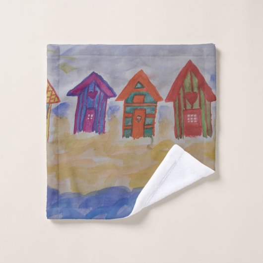 Handdoekset met handdoeken (Wasdoekje)