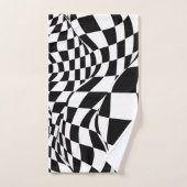 Handdoekset - Modified Checkered Flag Bad Handdoek (Handdoek)
