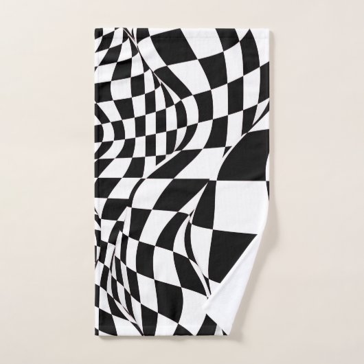 Handdoekset - Modified Checkered Flag Bad Handdoek (Handdoek)
