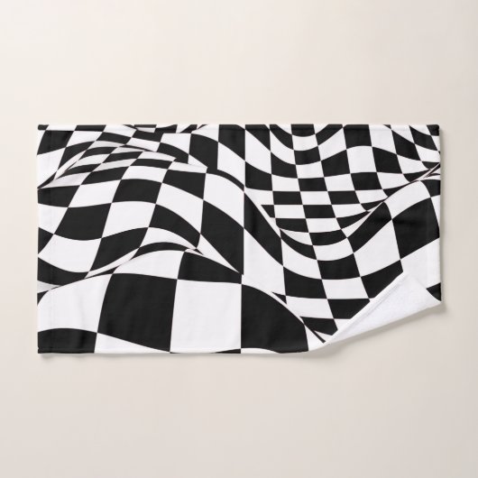Handdoekset - Modified Checkered Flag Bad Handdoek (Handdoek)