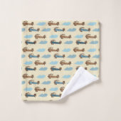 Handdoekset Speelgoed Vliegtuig Bad Handdoek (Wasdoekje)