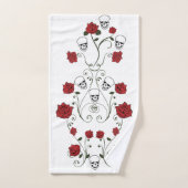 Handdoekset voor handdoeken, Rozen Bad Handdoek (Handdoek)