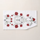 Handdoekset voor handdoeken, Rozen Bad Handdoek (Handdoek)
