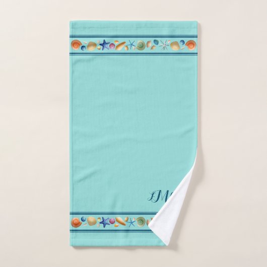 Handdoekset voor Shells & Stripes Bath Bad Handdoek (Handdoek)