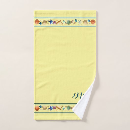 Handdoekset voor Shells & Stripes Bath Bad Handdoek (Handdoek)