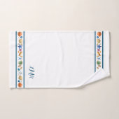 Handdoekset voor Shells & Stripes Bath Bad Handdoek (Handdoek)