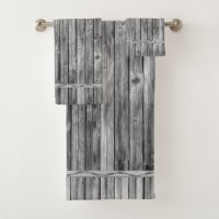 Handdoekset - Weathered Barn Wood