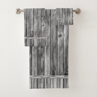 Handdoekset - Weathered Barn Wood Bad Handdoek