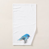 Handdoeksets: Blauwe vogel Bad Handdoek (Handdoek)