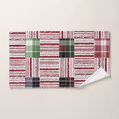 Handdoeksets, geplaatst bad handdoek (Handdoek)