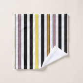 Handdoeksets Stripes Bad Handdoek (Wasdoekje)