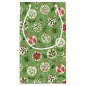 HandDrawn Christmas Ornament Gift Bag Klein Cadeauzakje (Achterkant)