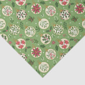 HandDrawn Christmas Ornament Tissue Paper Tissuepapier (Detail)