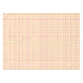 HandDrawn Organic Grid Check Sunshine Yellow Tafelkleed (Voorkant (Horizontaal))