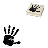 Handdruk Rubberstempel (Gestempeld)