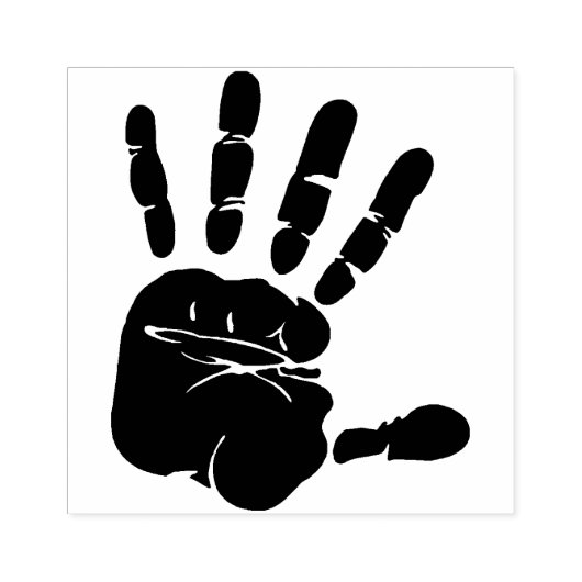 Handdruk Rubberstempel (Afrduk)