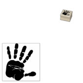 Handdruk Rubberstempel (Gestempeld)