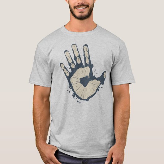 Handdruk T-shirt (Voorkant)