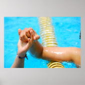 Handdruk voor sportiviteit poster (Voorkant)