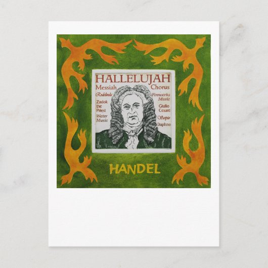 Handel briefkaart (Voorkant)
