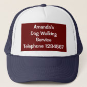HANDEL, DOG WALKING. TRUCKER PET (Voorkant)