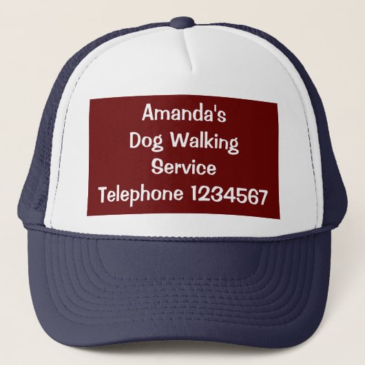 HANDEL, DOG WALKING. TRUCKER PET (Voorkant)