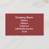 HANDEL, DOG WALKING. VISITEKAARTJE (Voorkant)