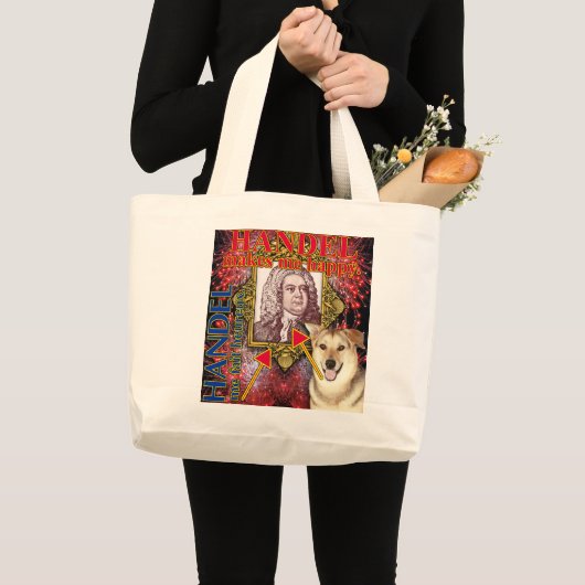 HANDEL GROTE CANVAS TAS (Voorkant (product))