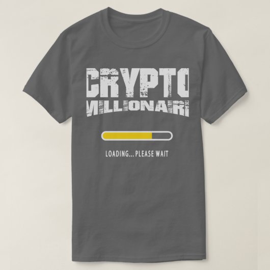 Handel in crypto milonaire ketens t-shirt (Design voorkant)
