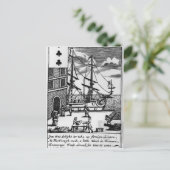 Handel in Harborough, Engelse speelkaart Briefkaart (Staand voorkant)