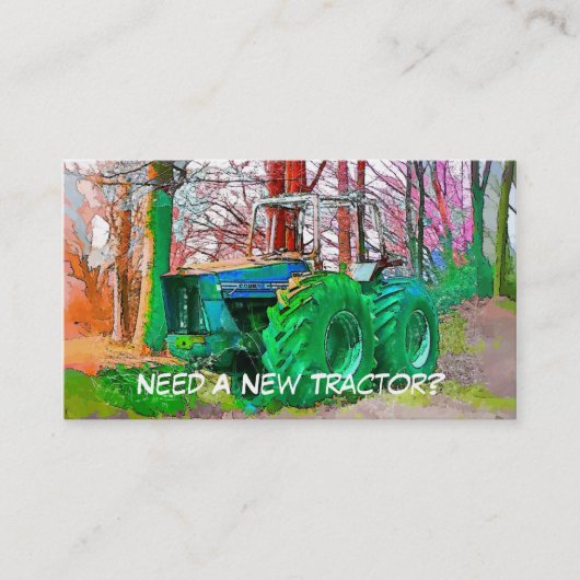 HANDEL IN LANDBOUWPRODUCTEN VISITEKAARTJE (Voorkant)