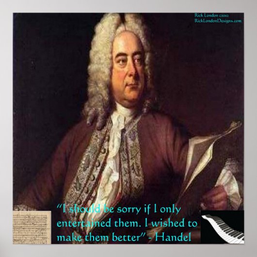 Handel Maak Ze Beter Quote Poster (Voorkant)