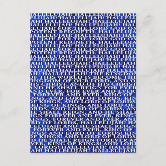 Handel Messiah Christmas Feestdagenkaart (Voorkant)