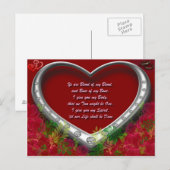 Handel. Scot Love Vow: Bloed van mijn Bloed Briefkaart (Voorkant / Achterkant)