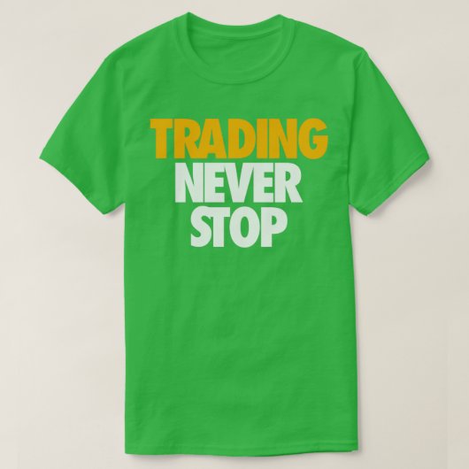 HANDEL STOP NOOIT T-SHIRT (Design voorkant)
