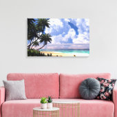 Handel Wind Daglicht Canvas Afdruk (Insitu (Woonkamer))
