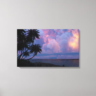 Handel Wind Moonlight Canvas Afdruk