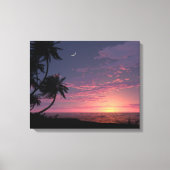 Handel Wind Twilight Canvas Afdruk (Voorkant)