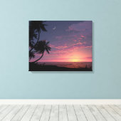 Handel Wind Twilight Canvas Afdruk (Insitu (Houten vloer))