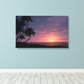 Handel Wind Twilight Canvas Afdruk (Insitu (Houten vloer))