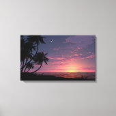 Handel Wind Twilight Canvas Afdruk (Voorkant)