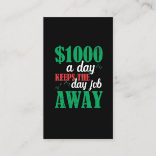 Handelaar beursgenoteerde aandelen Belegger Joke Visitekaartje